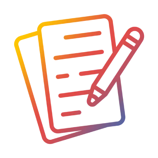 copy writing icon