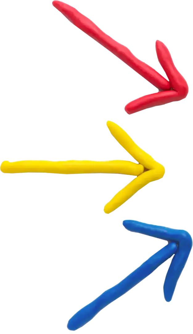 colorful arrows pointed