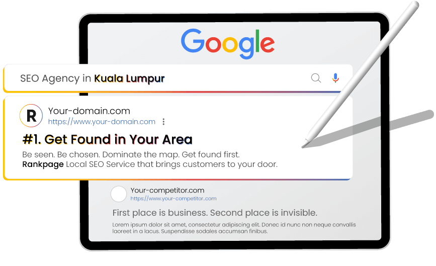 Local SEO Search Result